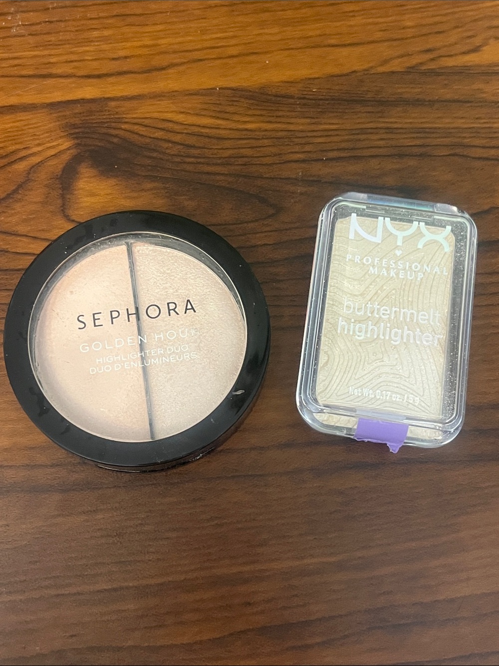 Highlighter- Sephora & NYX